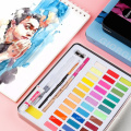 ANDAL 36Color Color Oil Pastell Bule Blechzesskaste Aquarellpigment bunt für die Schule Zeichnung Lieferungen